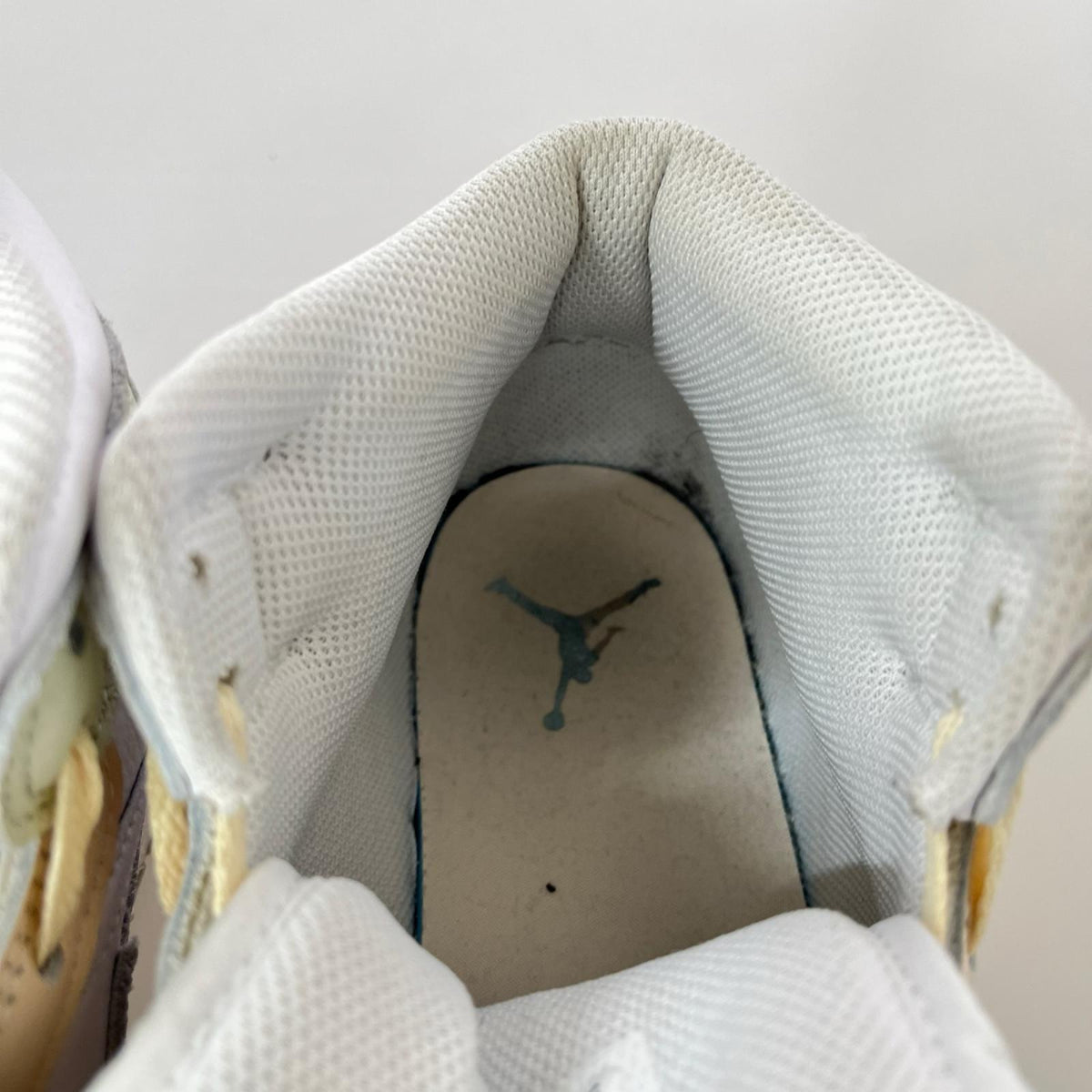 スニーカー Air Jordan 1 Mid White/Sea Glass 28cm (US10 UK9 1/2 EU46)