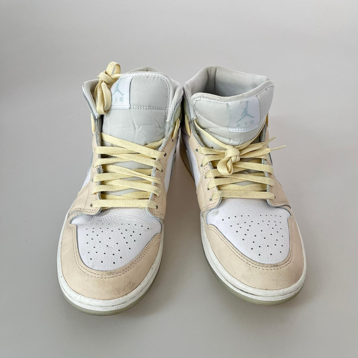 スニーカー Air Jordan 1 Mid White/Sea Glass 28cm (US10 UK9 1/2 EU46)