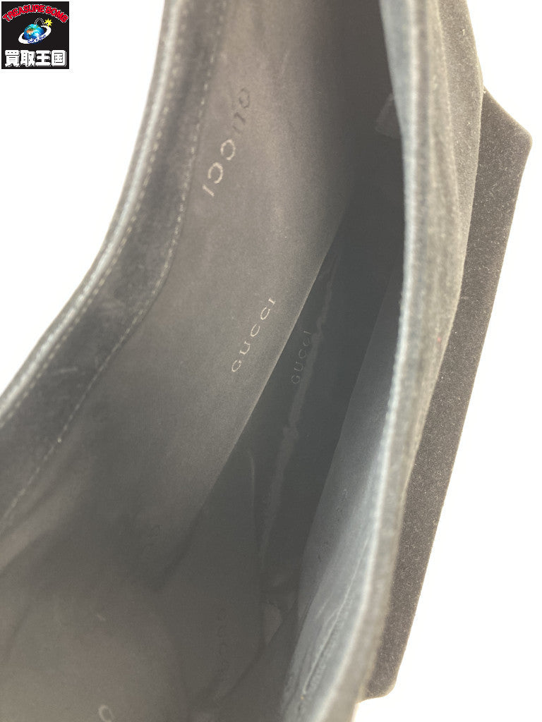 GUCCI バンブー スウェード ワンショルダー 黒 3244 3244