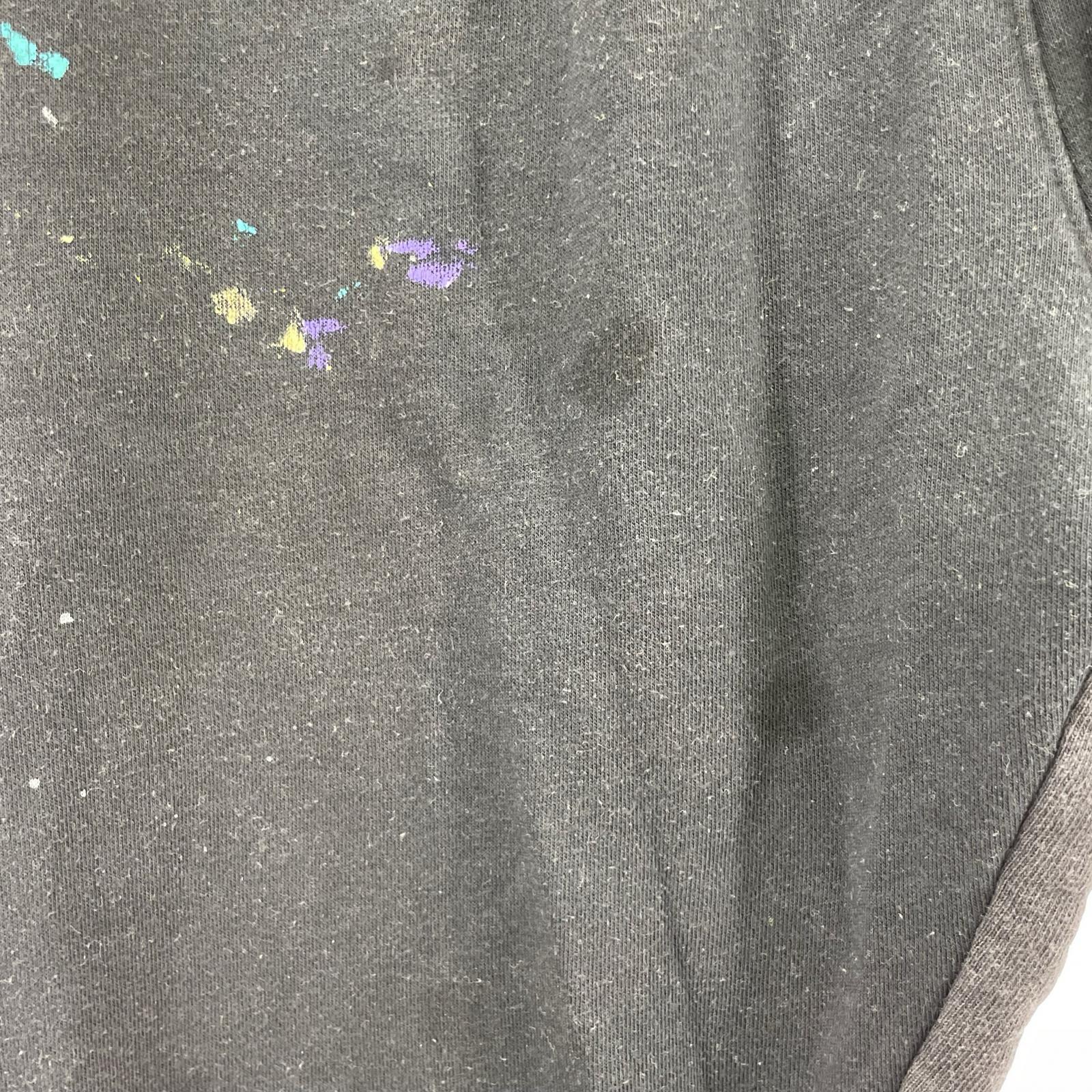 パンツ Paint Flare Sweat Pants 3 BLK M ブラック