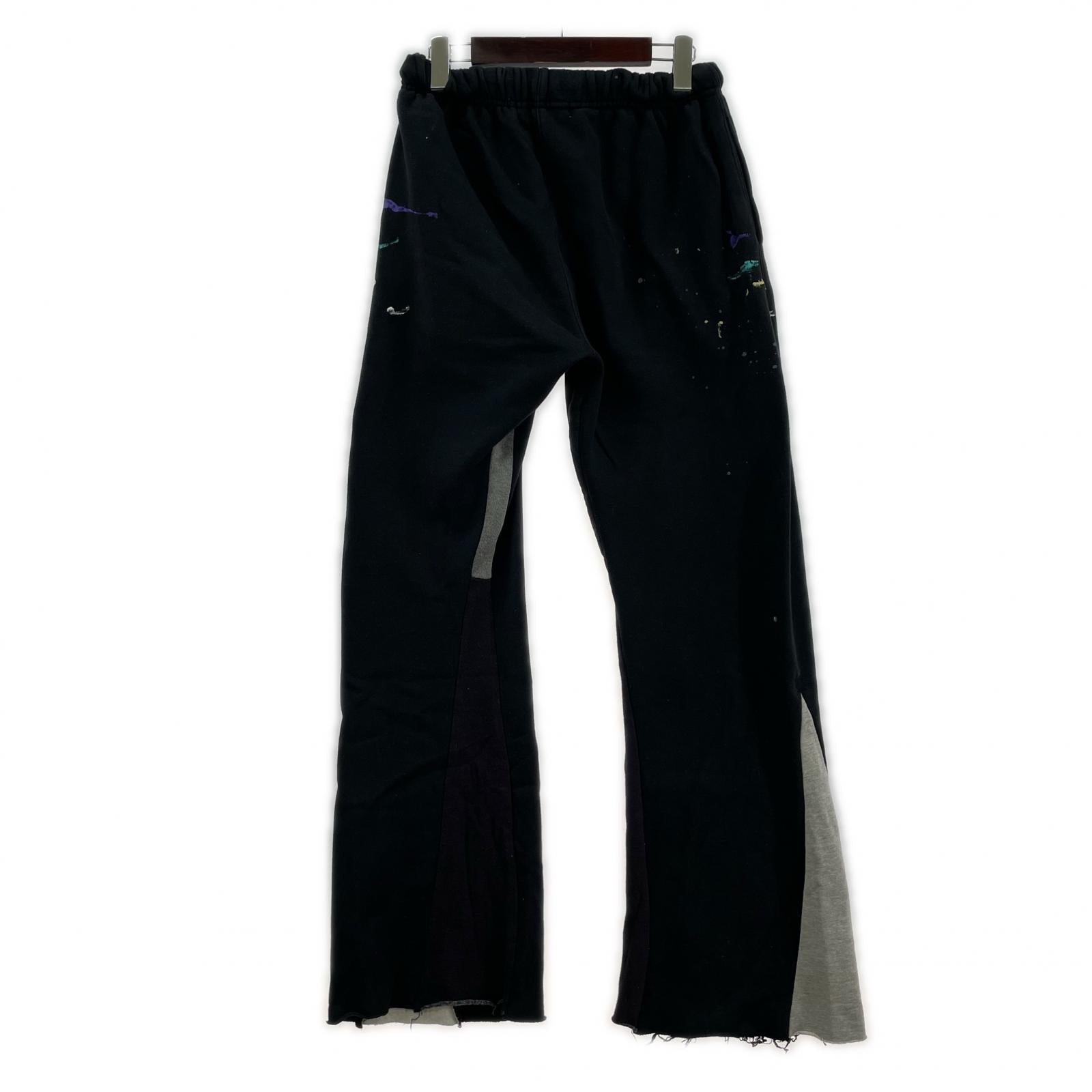 パンツ Paint Flare Sweat Pants 3 BLK M ブラック