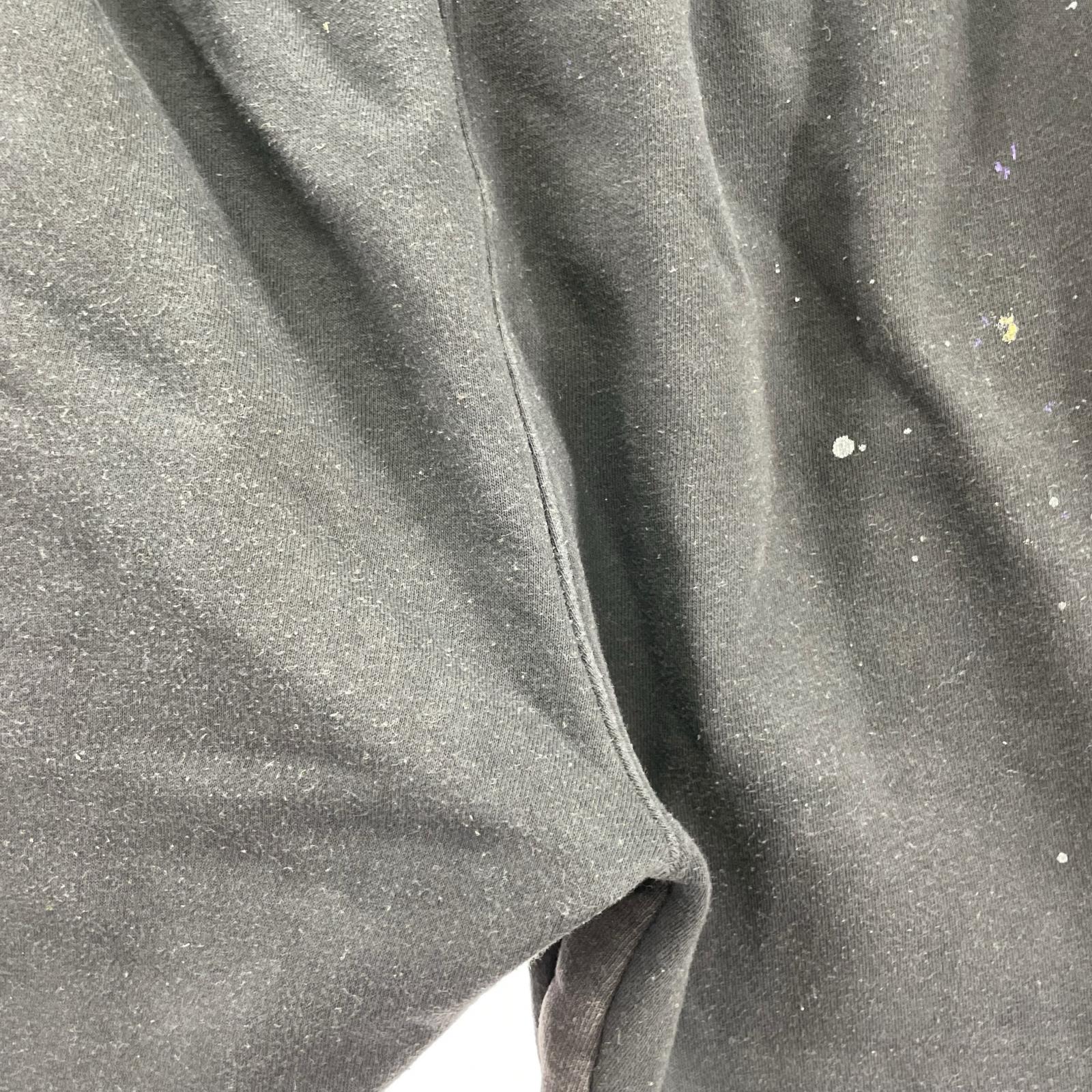 パンツ Paint Flare Sweat Pants 3 BLK M ブラック