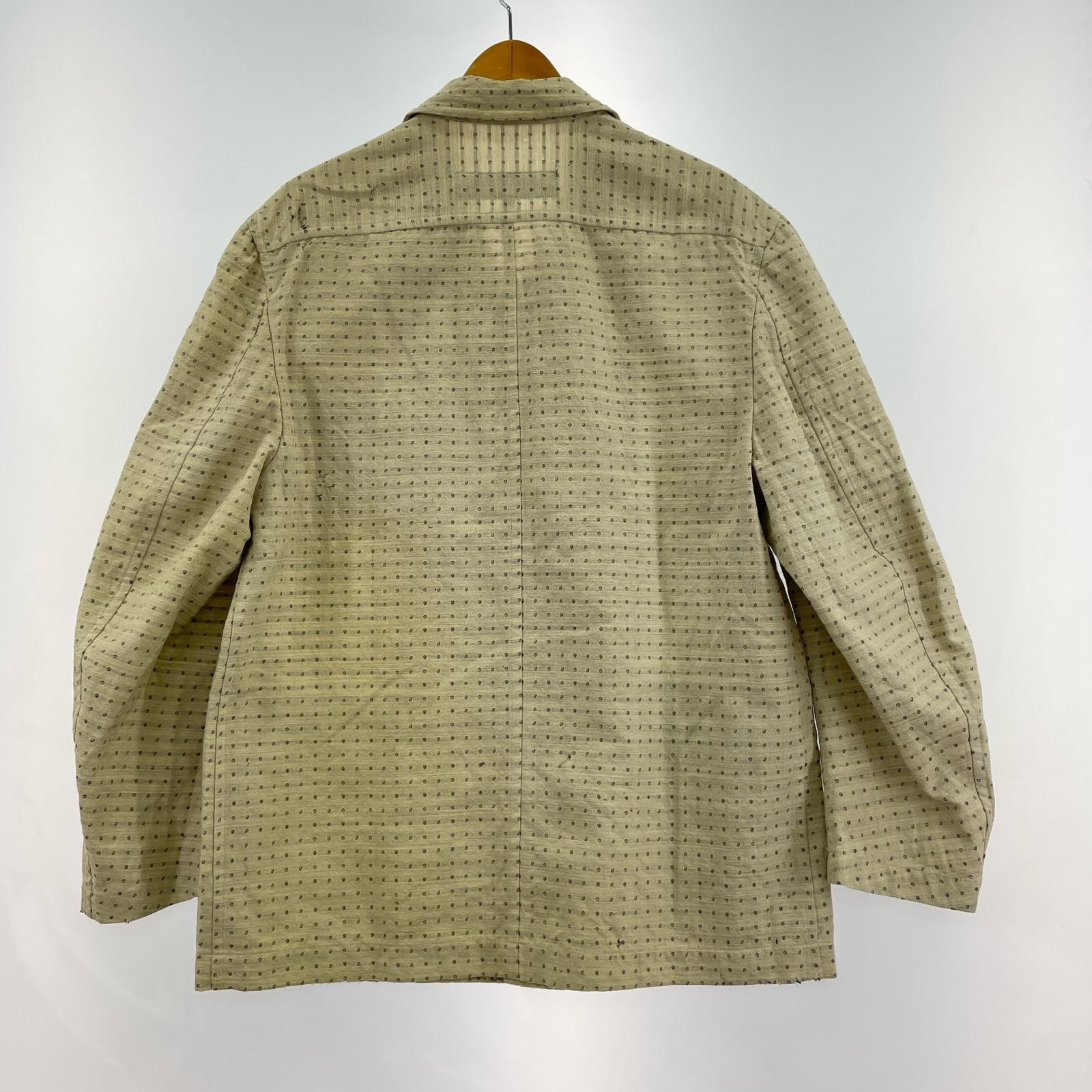 ジャケット HOMME PLUS 96SS リネン混 ジャケット S S ベージュ
