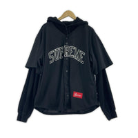 パーカー 25AW White Sox Hooded Baseball Jersey M ブラック