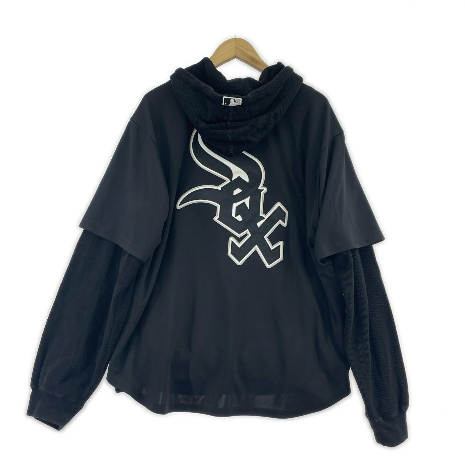 パーカー 25AW White Sox Hooded Baseball Jersey M ブラック