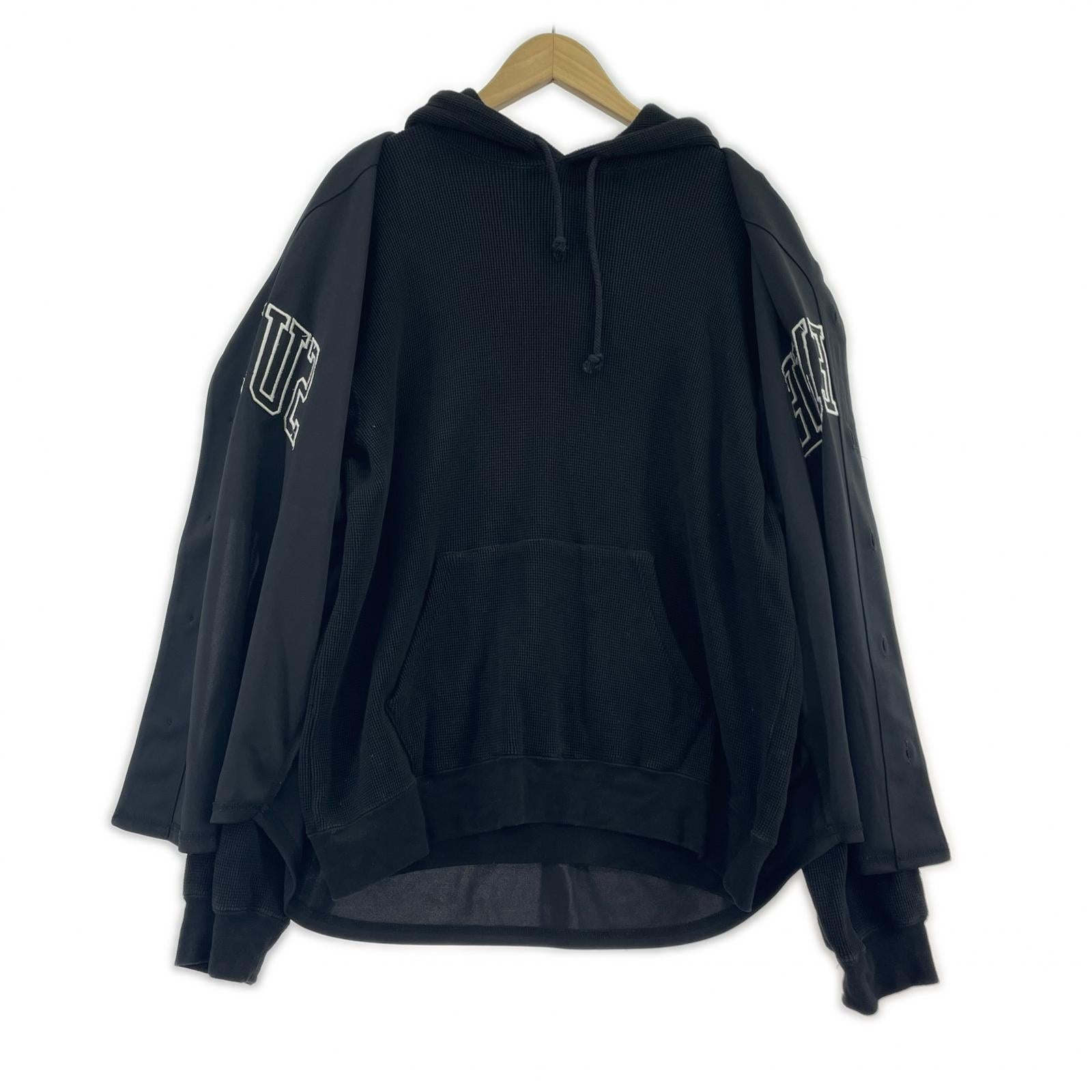 パーカー 25AW White Sox Hooded Baseball Jersey M ブラック