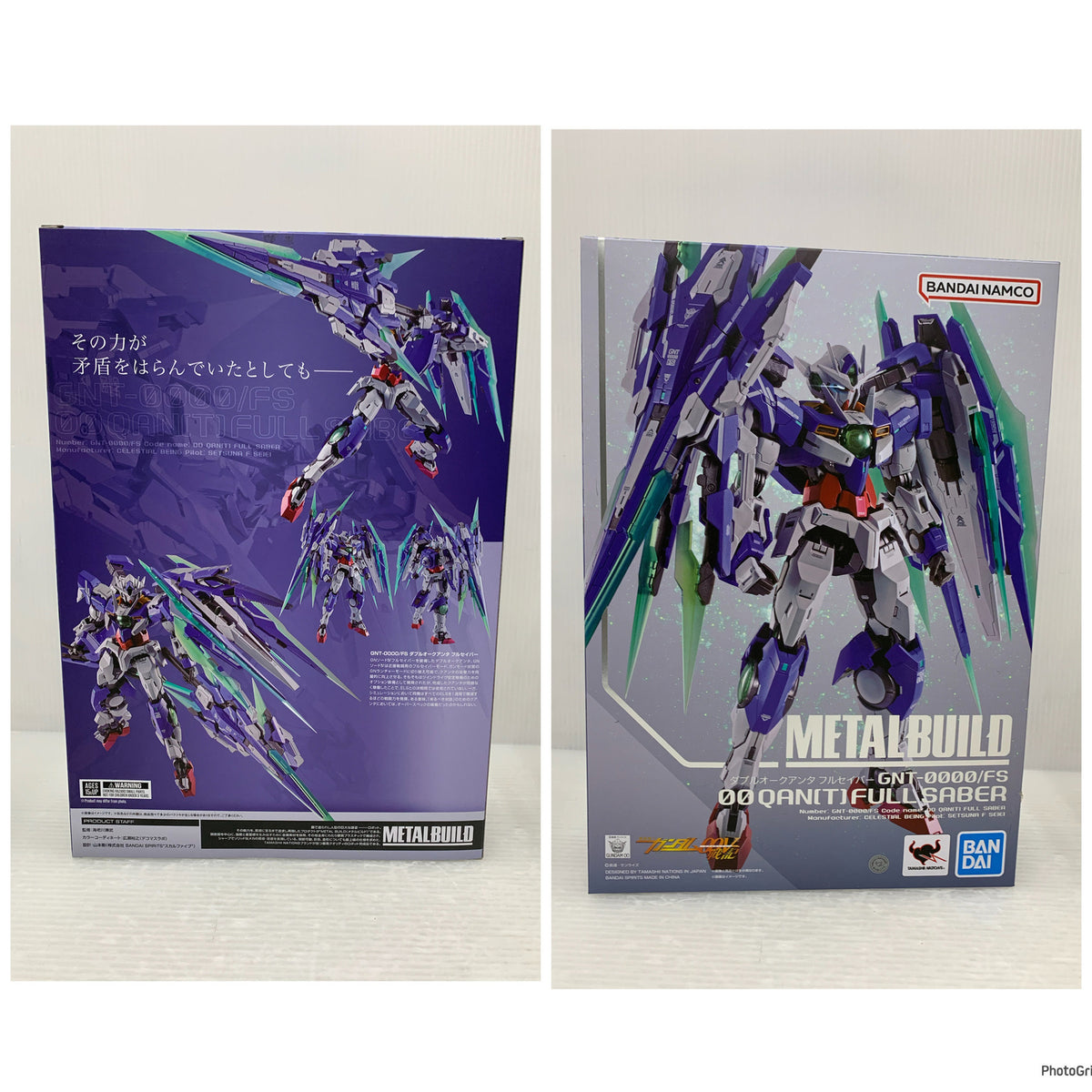 METALBUILD ダブルオークアンタフルセイバー フィギュア/グッズ