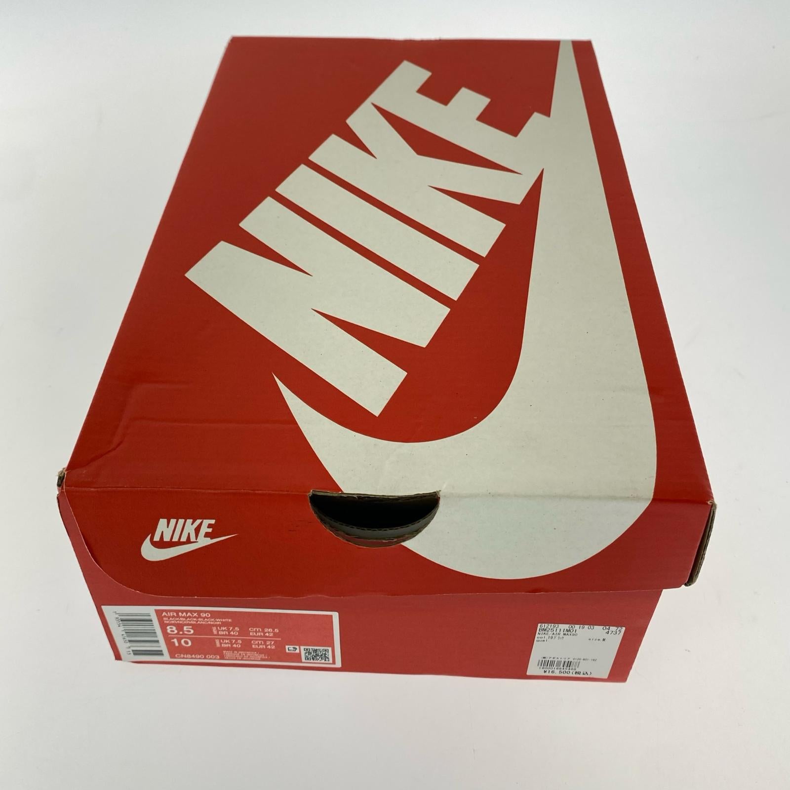スニーカー AIR MAX 90 Men's QS 26.5㎝ 26.5cm (US8 1/2 UK8 EU43) ブラック