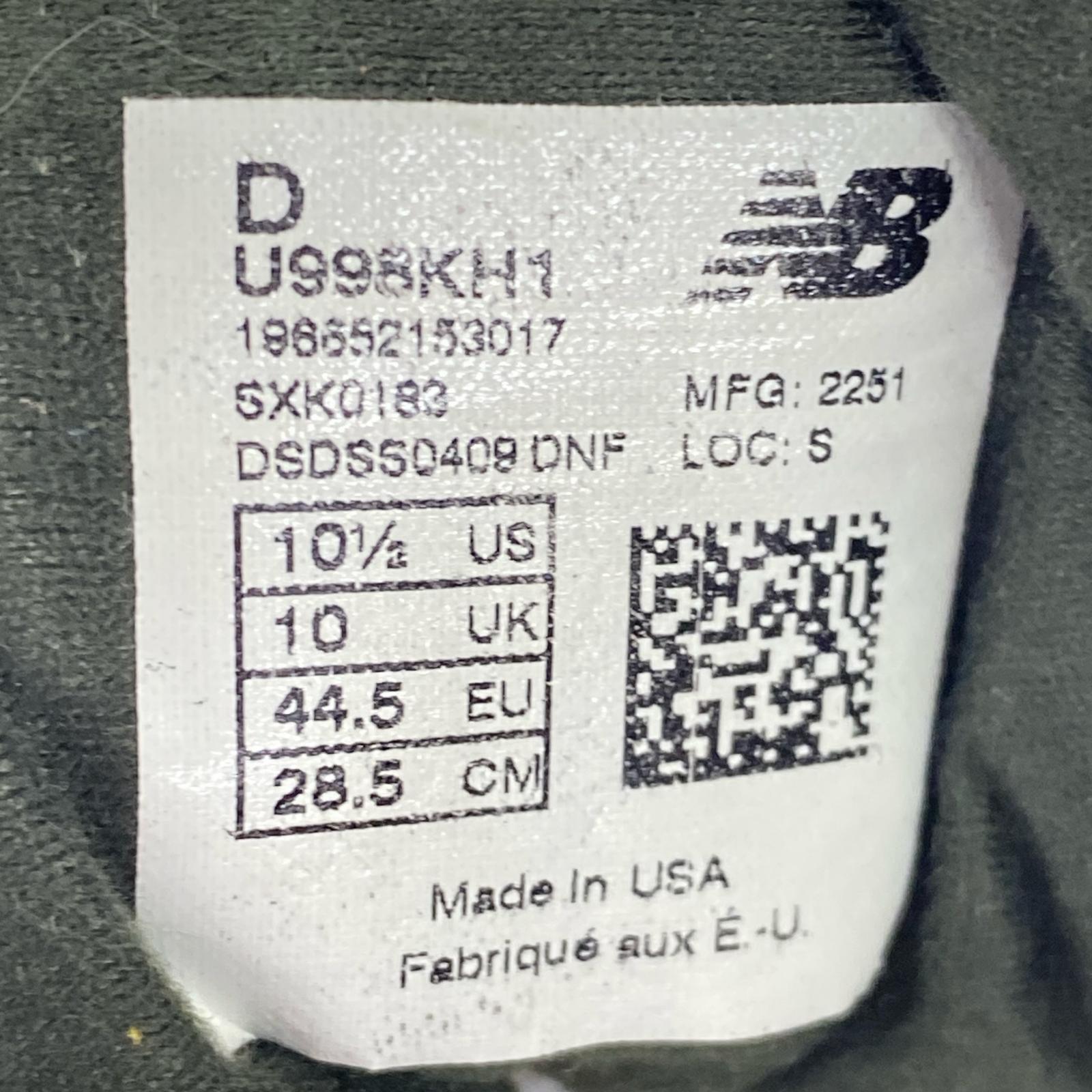 スニーカー KITH U998KH1 28.5cm US10.5 26.5cm (US8 1/2 UK8 EU43) マルチカラー