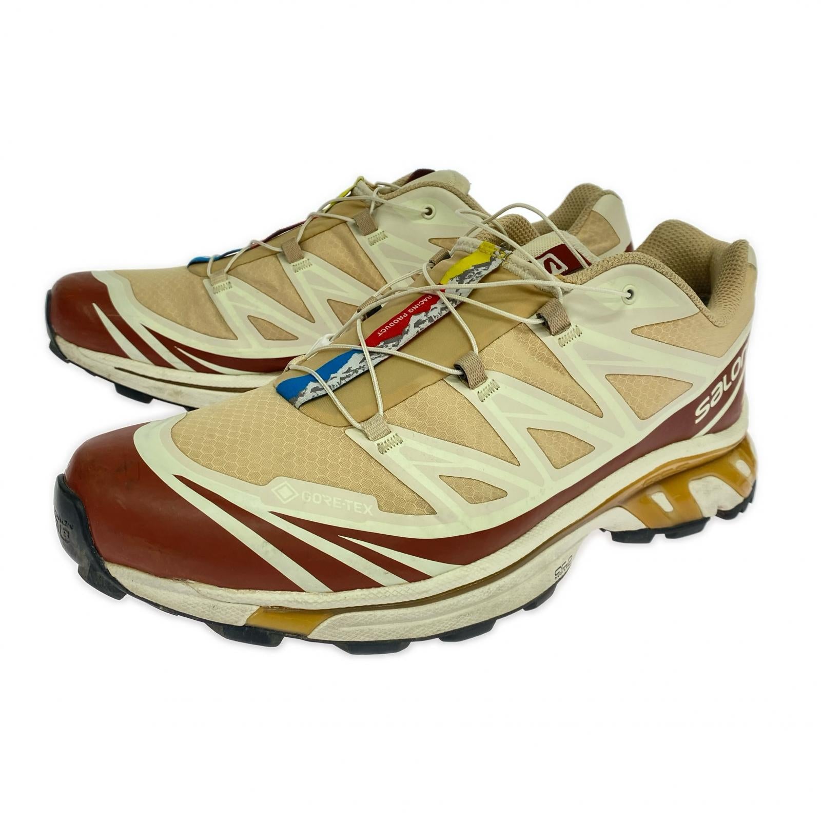 スニーカー SALOMON XT-6 GTX BROWN 29.5cm (US11 1/2 UK11 EU49) ブラウン