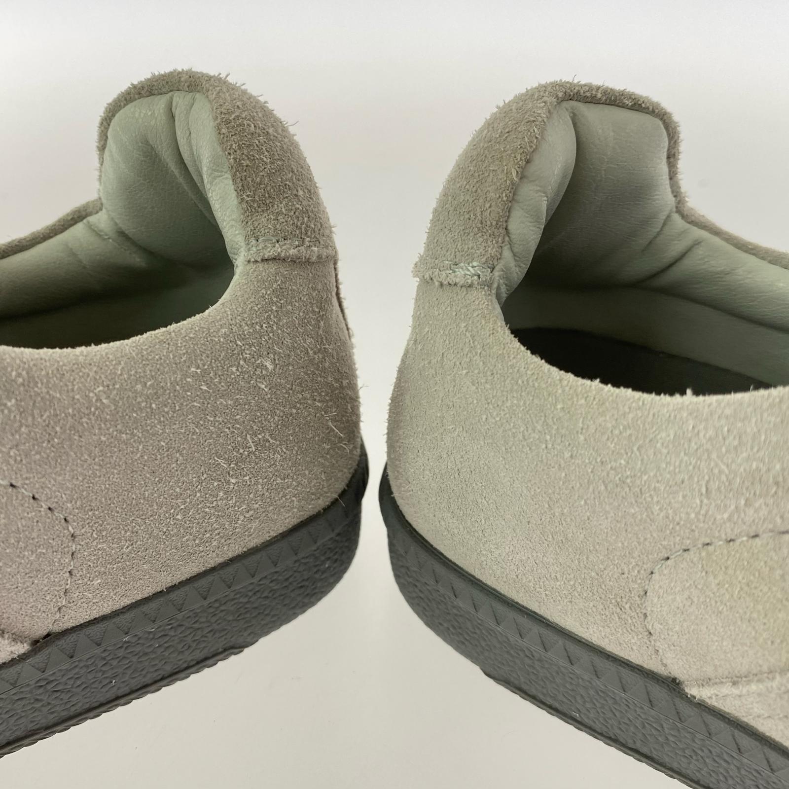 シューズ GERMAN TRAINER ローカットスニーカー 白 グレー
