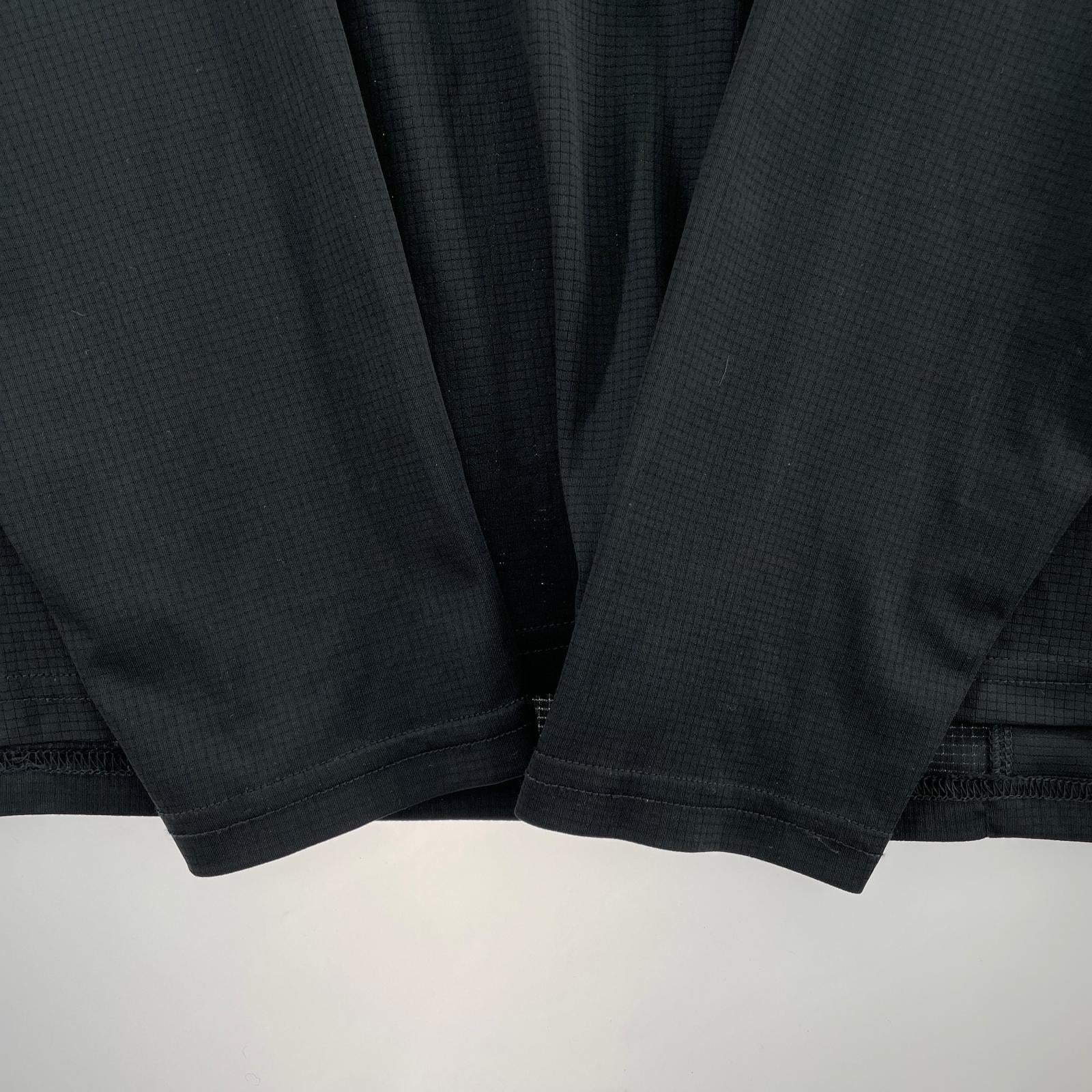 パーカー 23AW/POLARTEC POWER DRY RIP STOP HOODIE ブラック