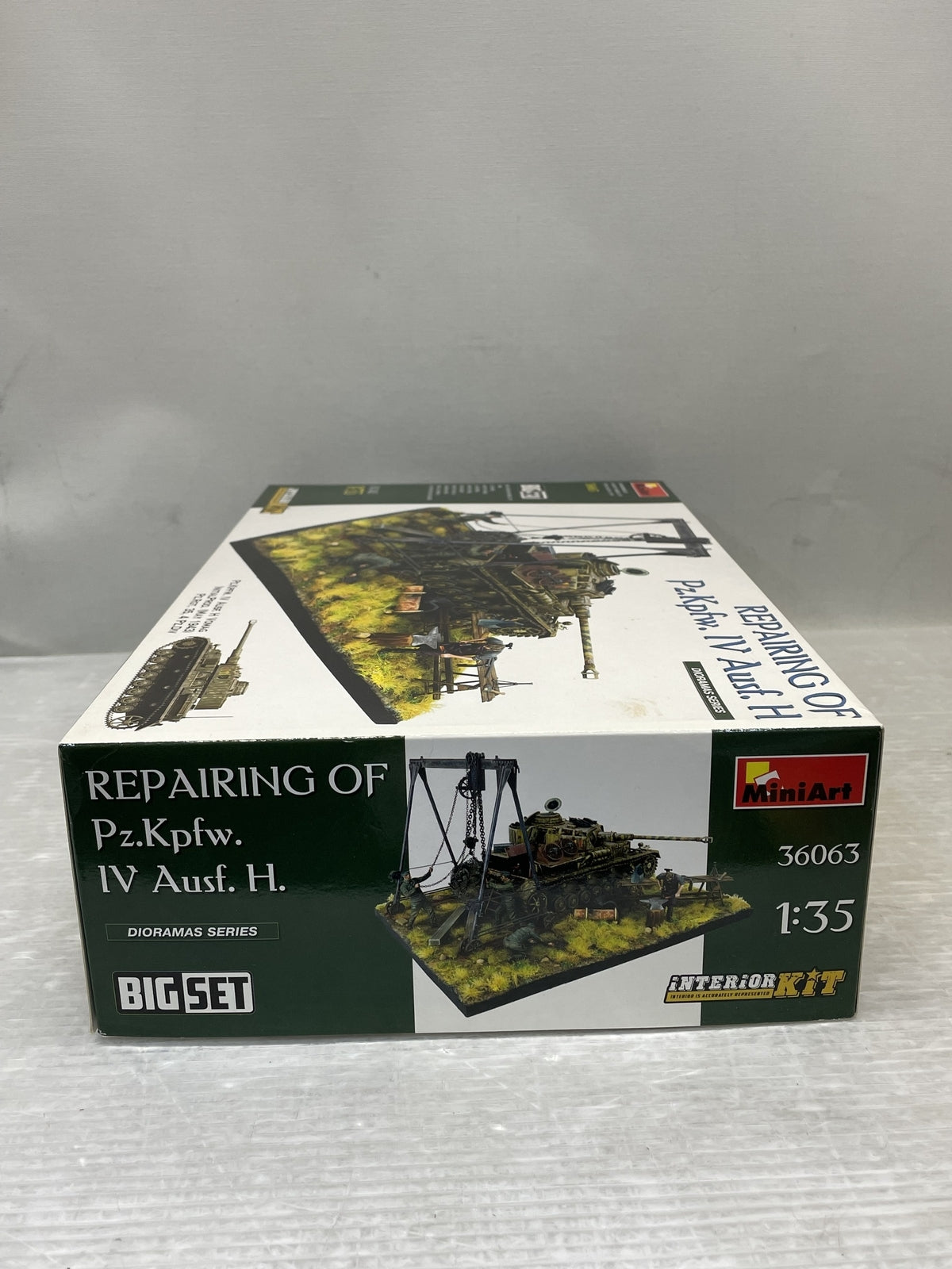 1/35 Pz.Kpfw. IV Ausf. H. 修理中 ビッグセット ミリタリープラモ