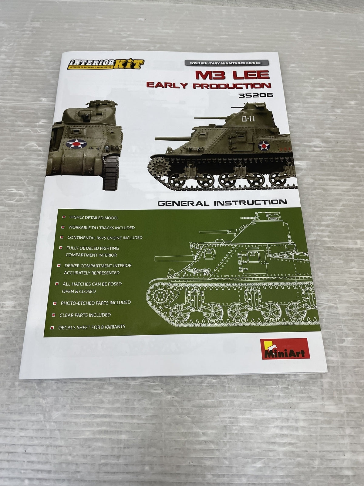 1/35 M3リー 初期型 フルインテリア 内部再現 ガンプラ