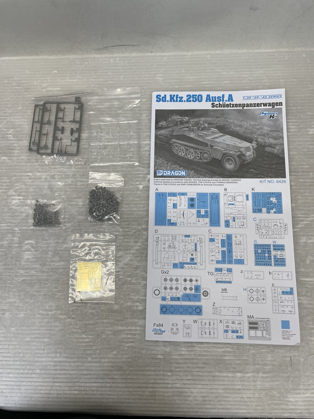 1/35 WW.II ドイツ軍 Sd.Kfz.250 A型 3.7cm/2.8 プラモデルその他