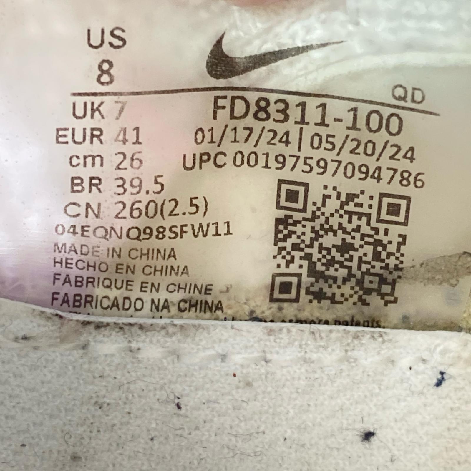 スニーカー AIR ZOOM ALPHAFLY NEXT 26 26cm (US8 UK7 1/2 EU42) ホワイト