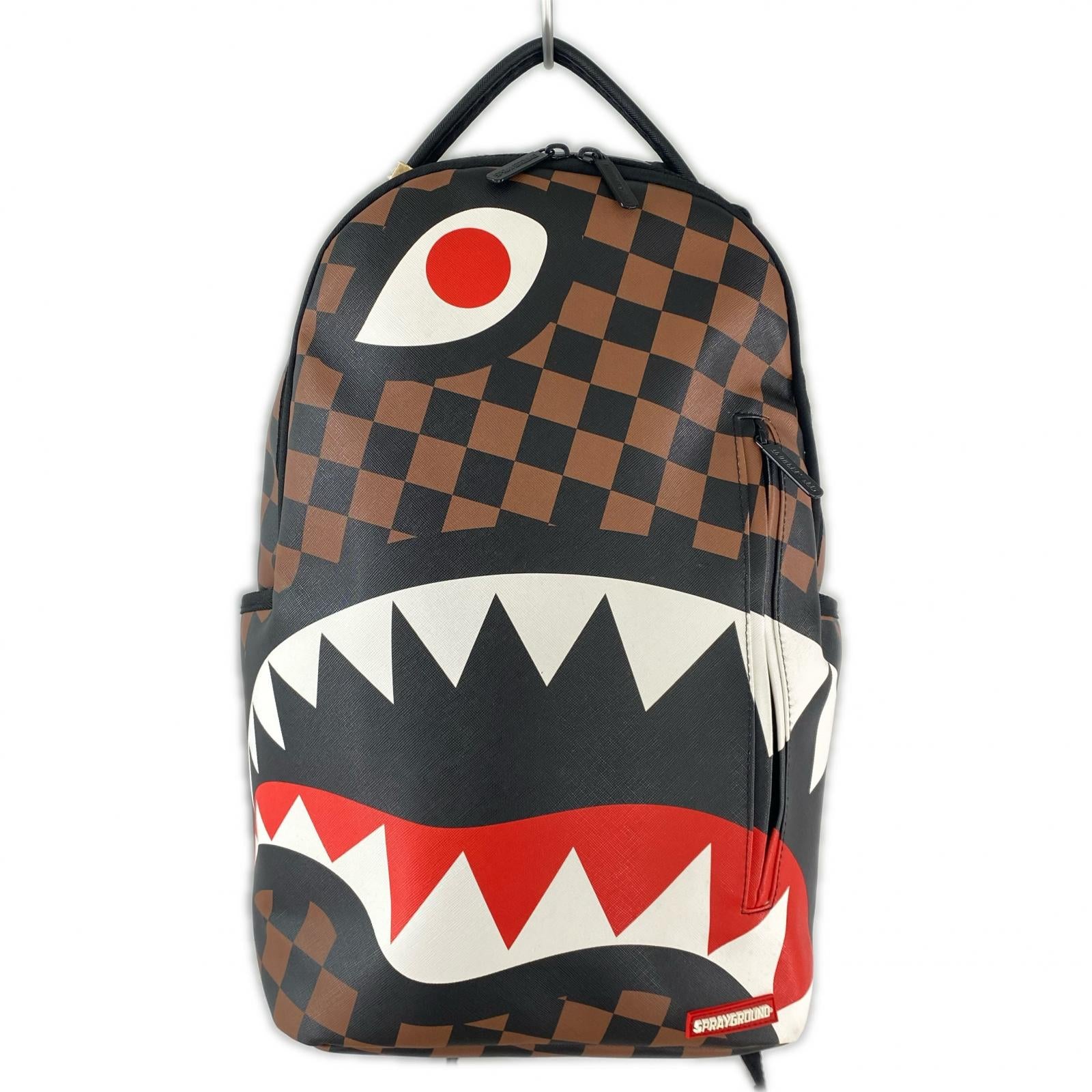 リュック・デイパック Sprayground シャーク ブラウン ブラウン