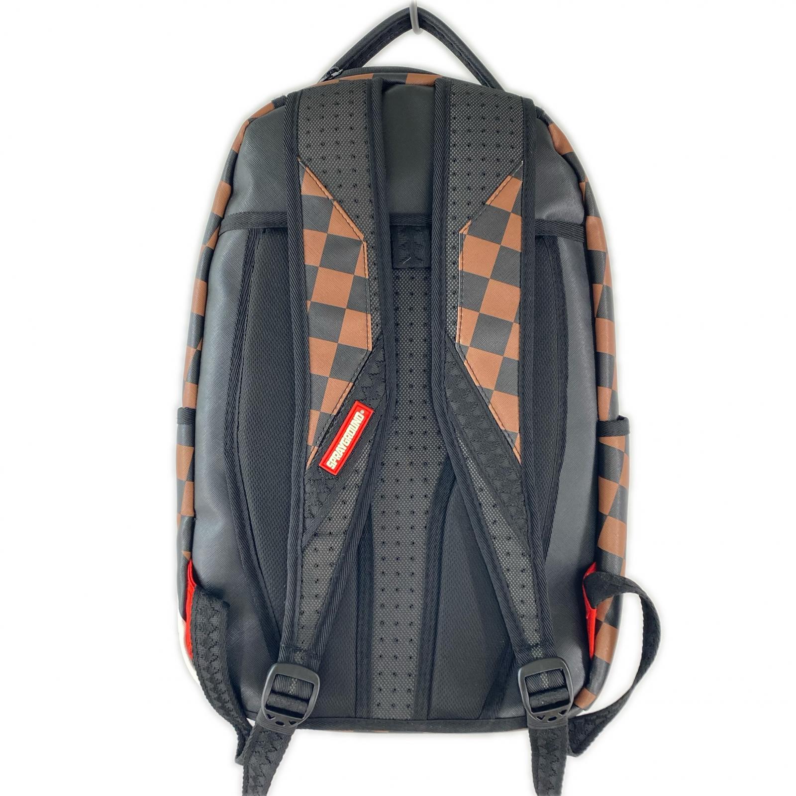 リュック・デイパック Sprayground シャーク ブラウン ブラウン