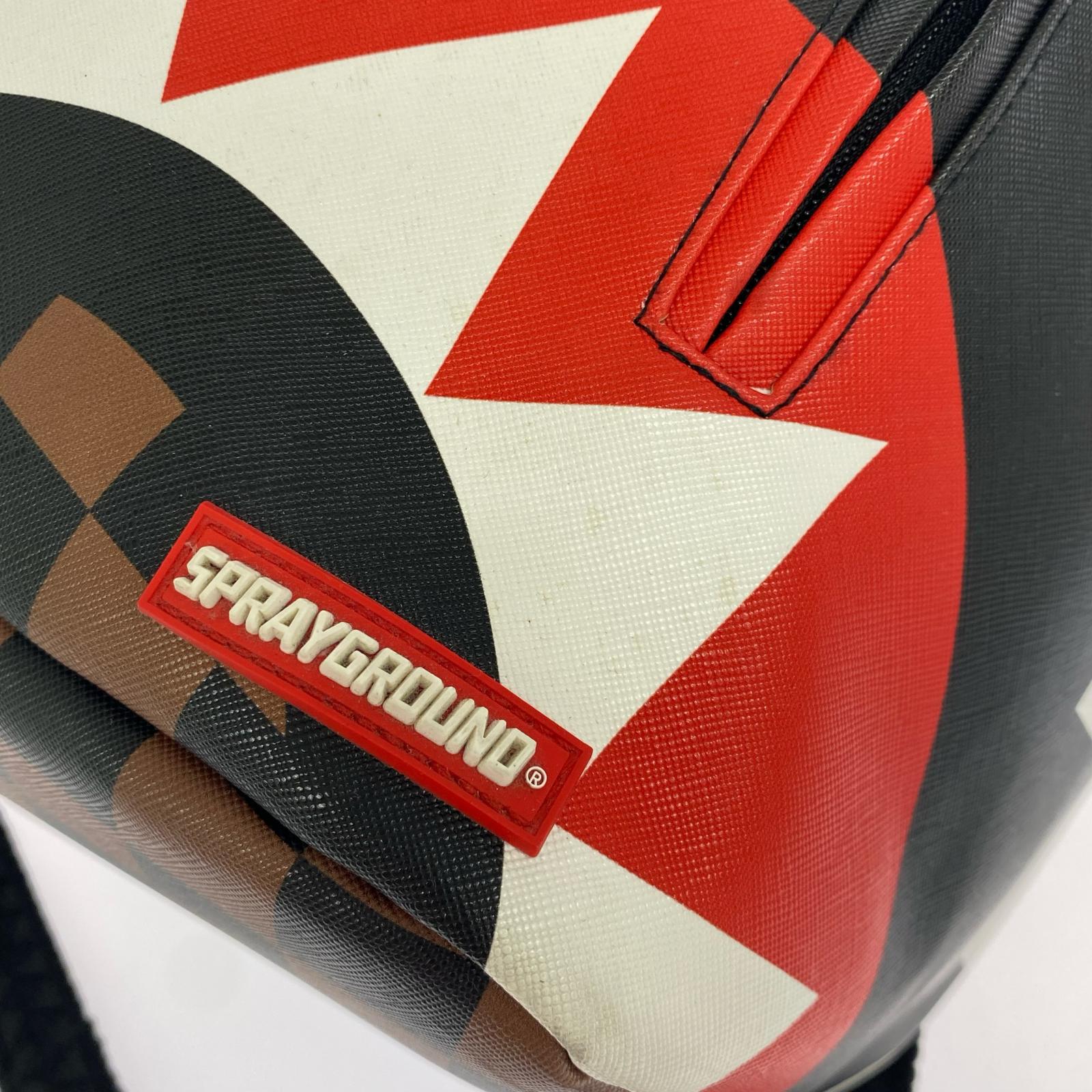 リュック・デイパック Sprayground シャーク ブラウン ブラウン