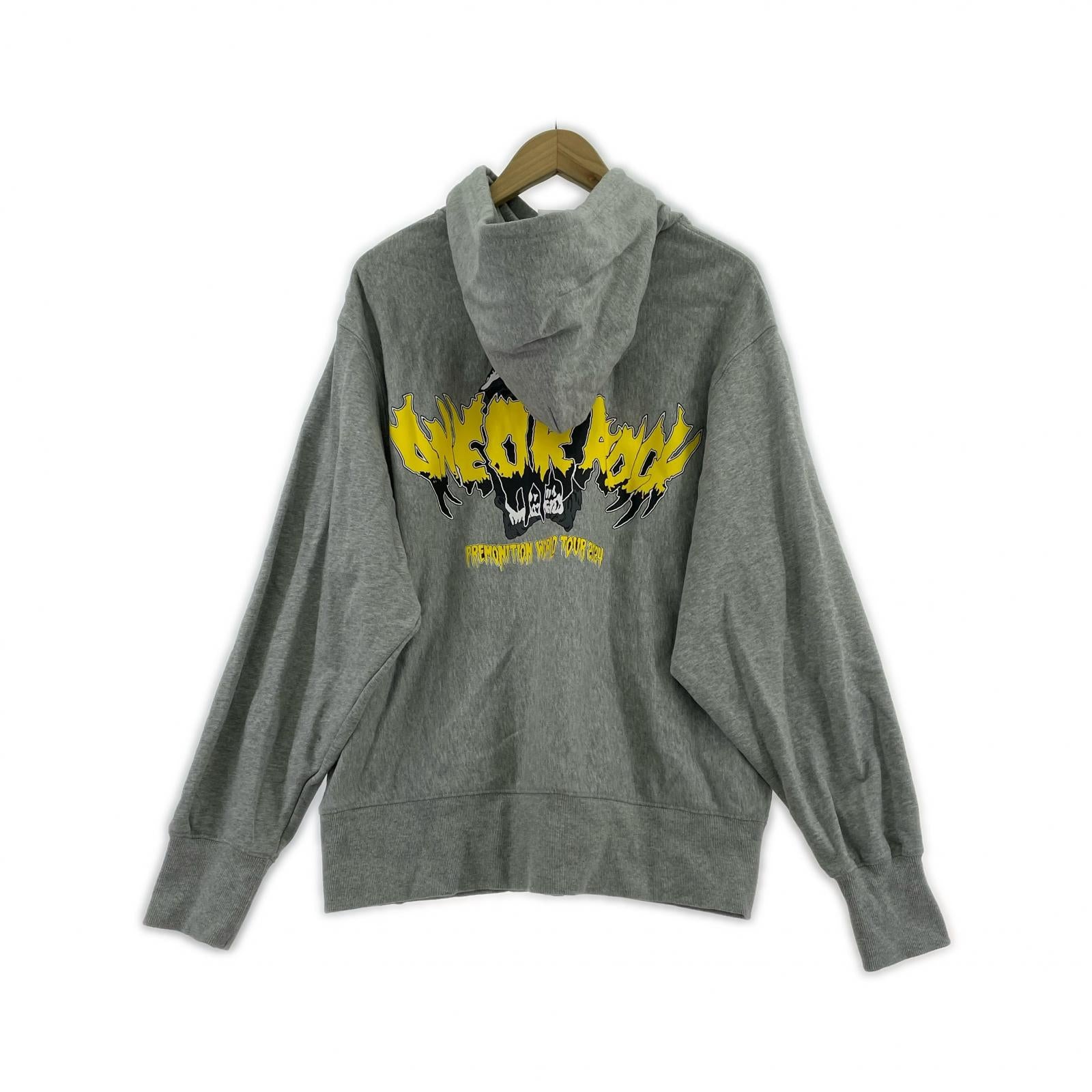 パーカー ONE OK ROCK 2024 ツアーパーカー M グレー
