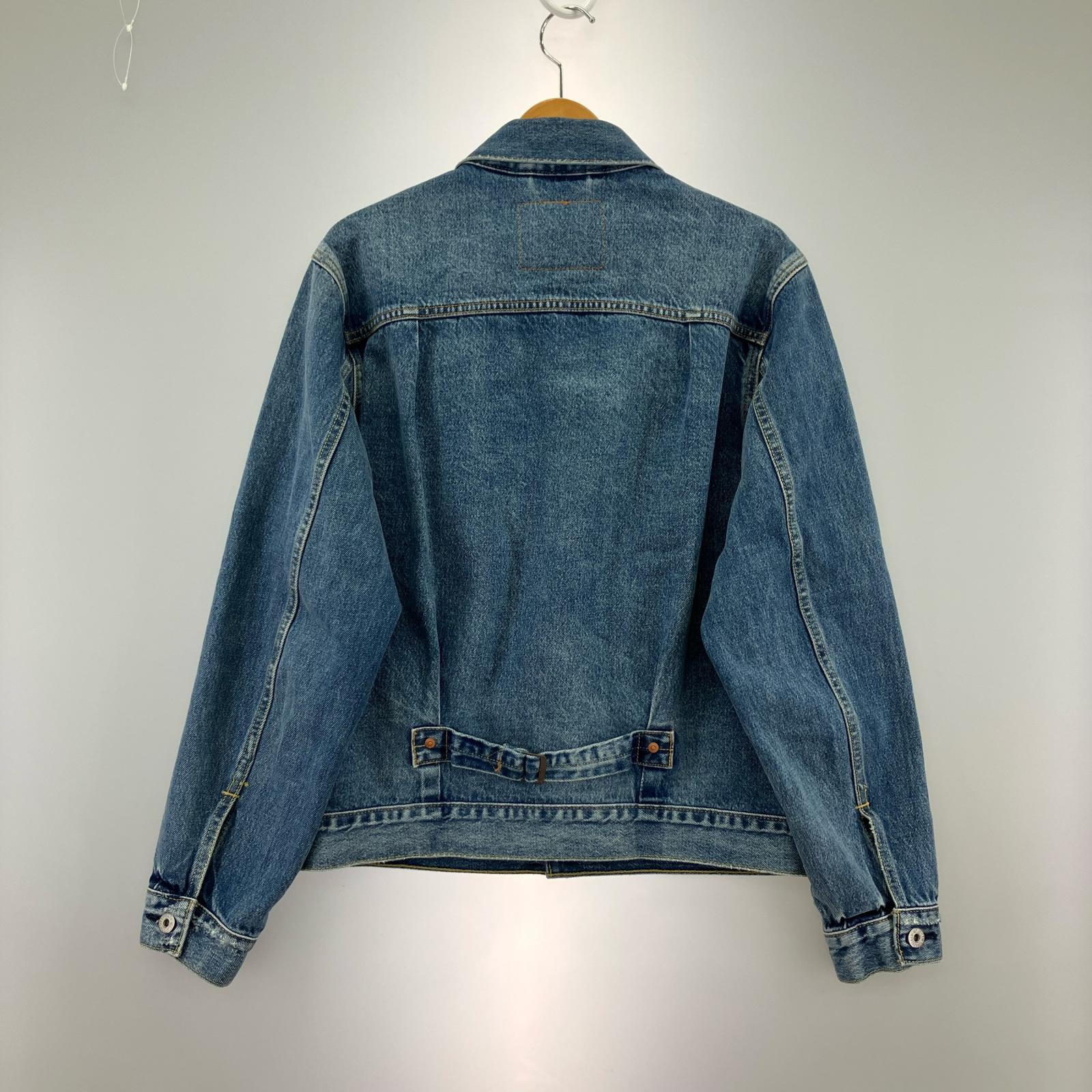デニムジャケット プレミアム 1st 青 S ブルー