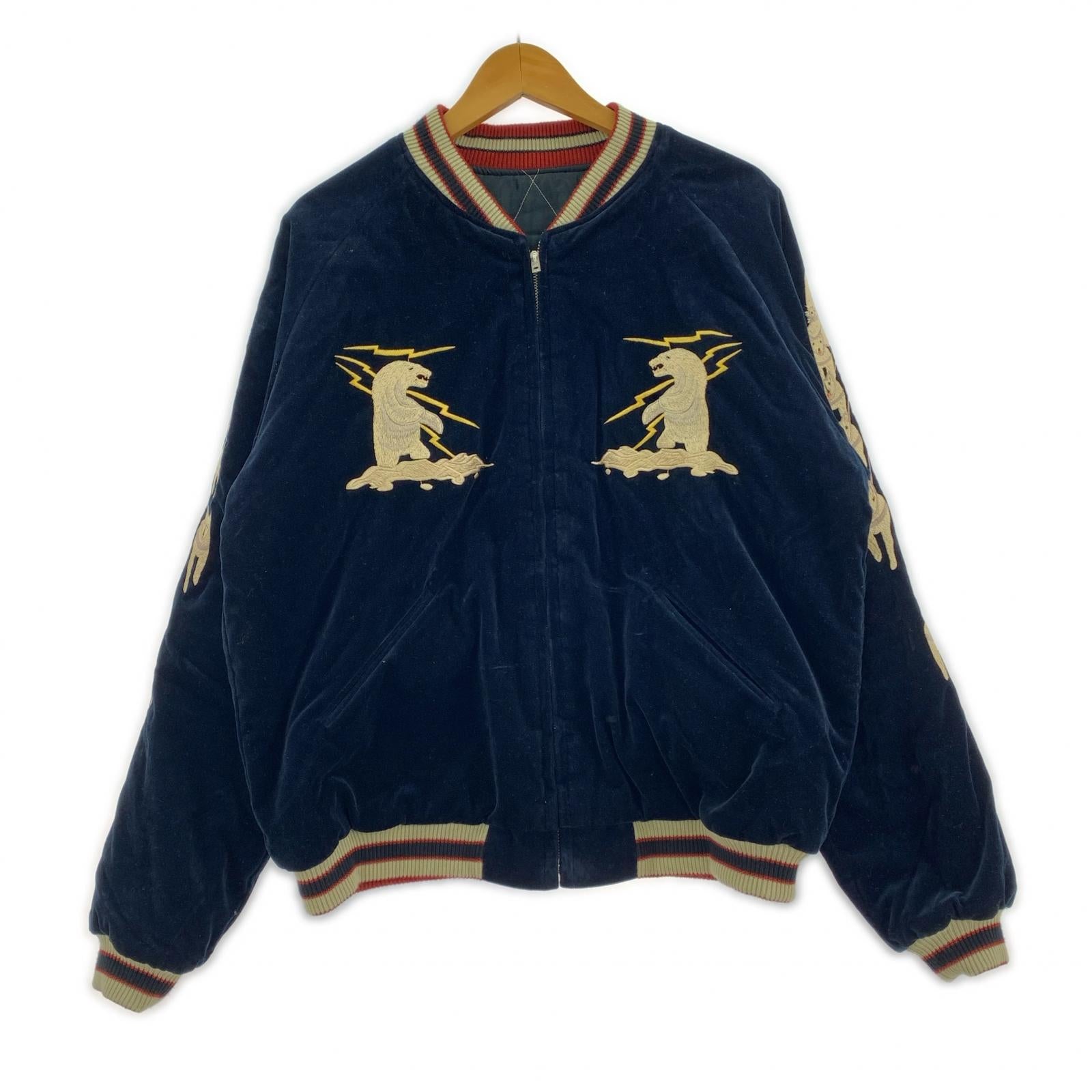 ブルゾン Late 1950s Style Velveteen Souvenir XL