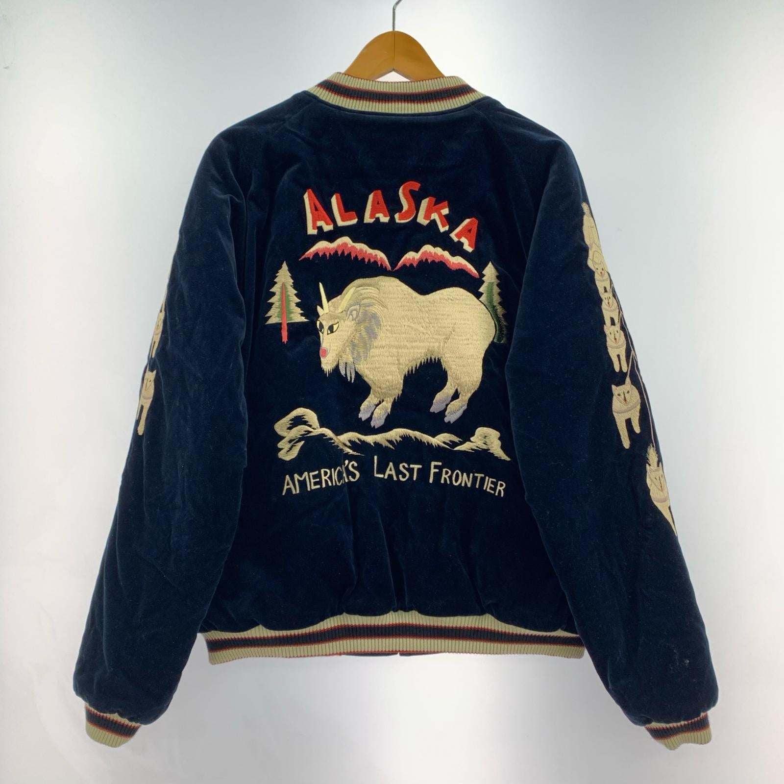 ブルゾン Late 1950s Style Velveteen Souvenir XL
