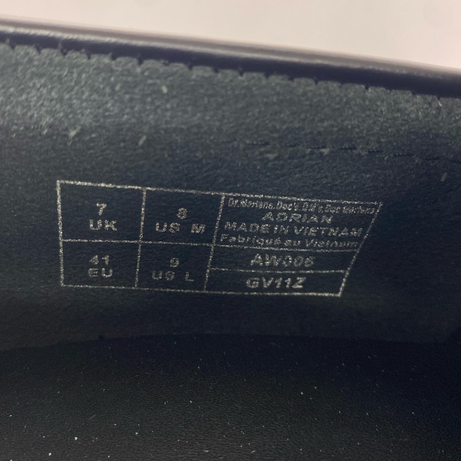 シューズ adrian 14573001 26.0cm 25.5cm (US7 1/2 UK7 EU41) ブラック