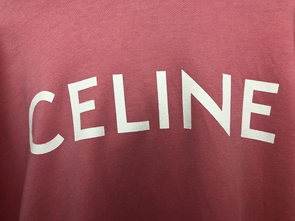 CELINE フロントロゴ XL ピンク