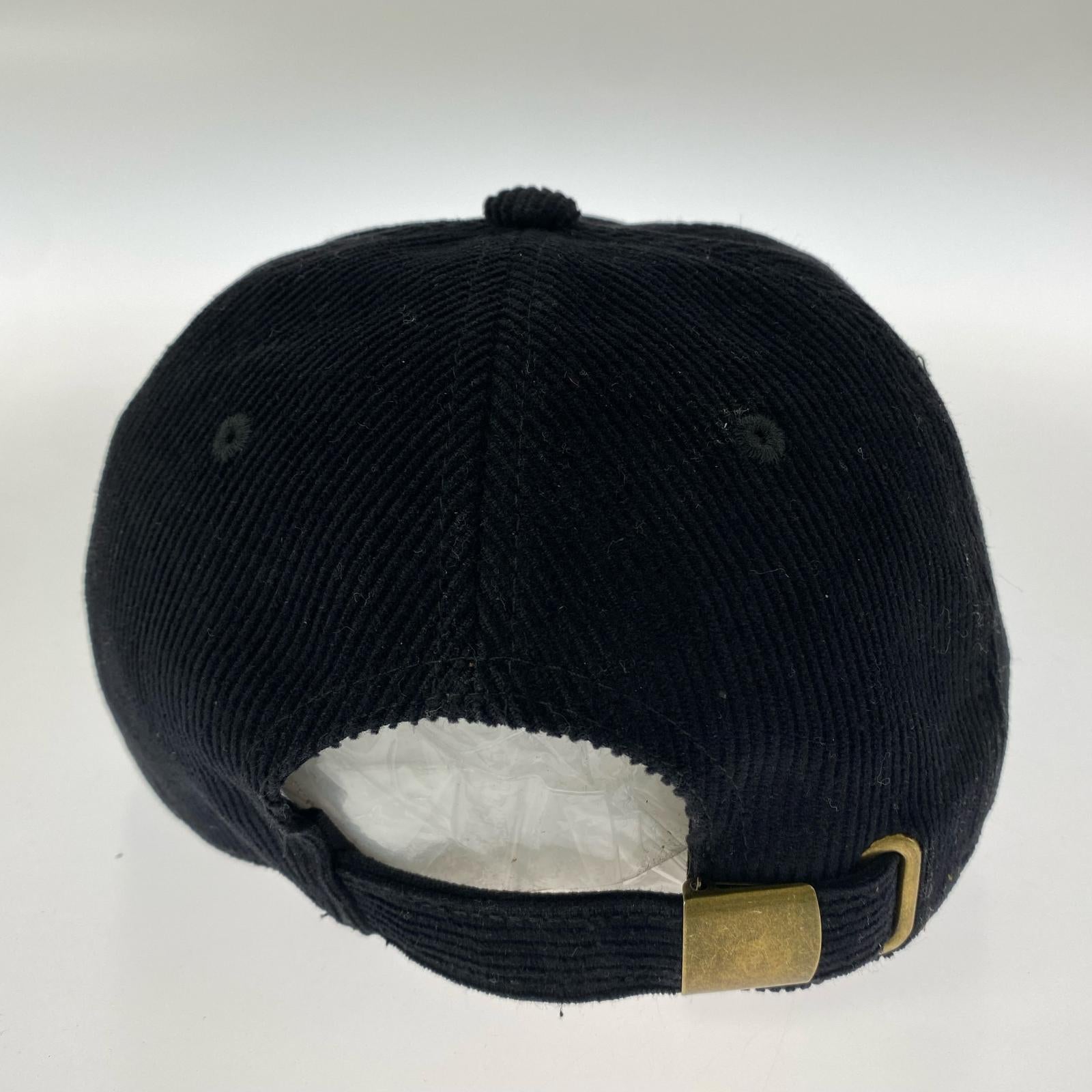 その他アクセサリー 非行兄弟 コーデュロイキャップ BLK ブラック