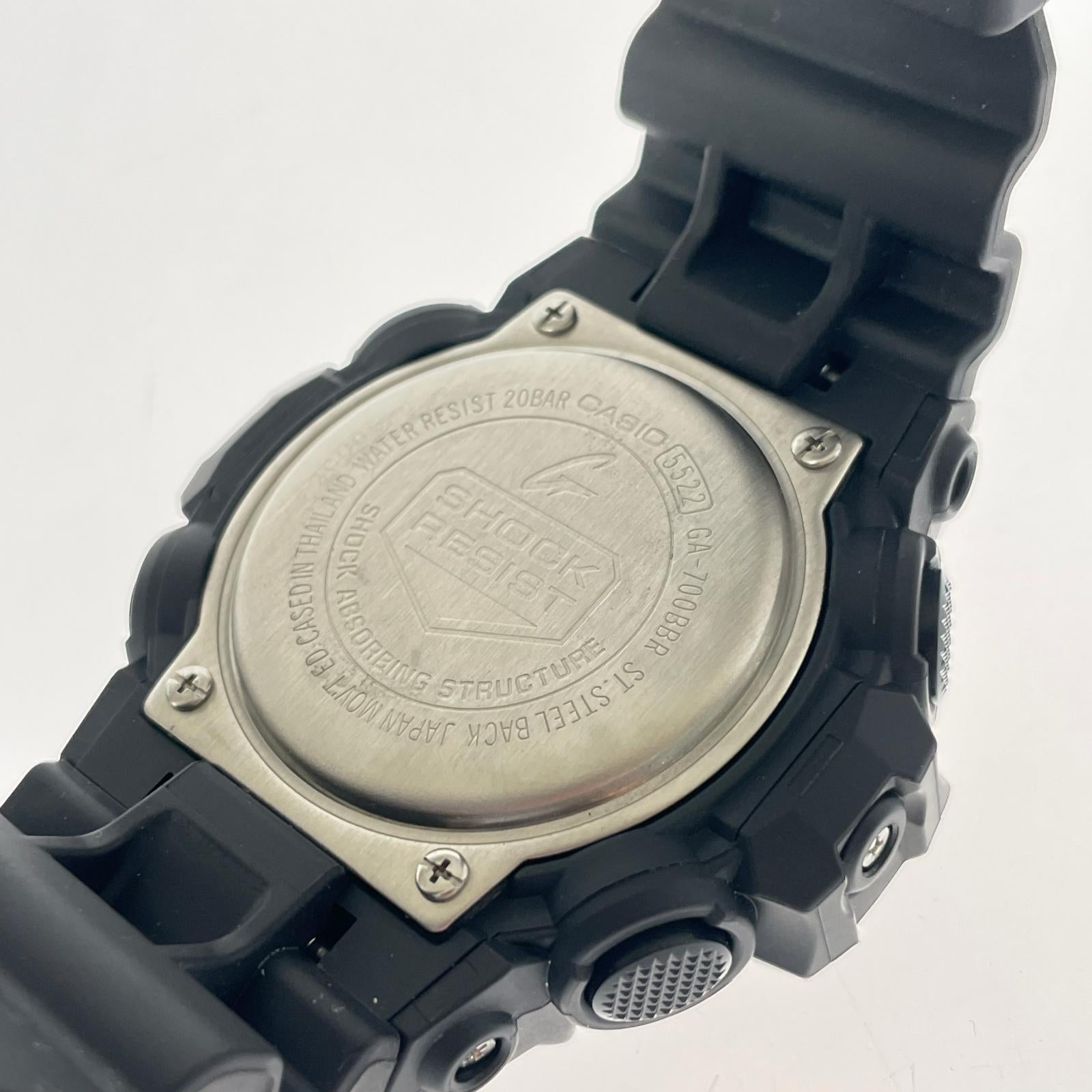 腕時計 GA-700BBR ブラック