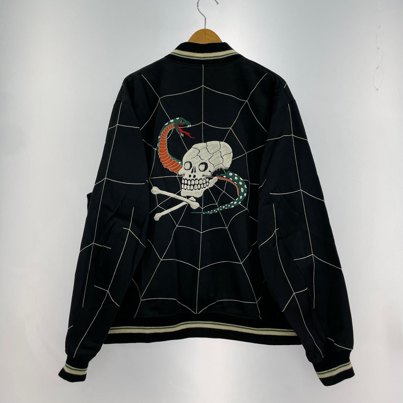 ジャケット DAIRIKU 24SS Snake&Skull Ska Jumper L 黒 L ブラック
