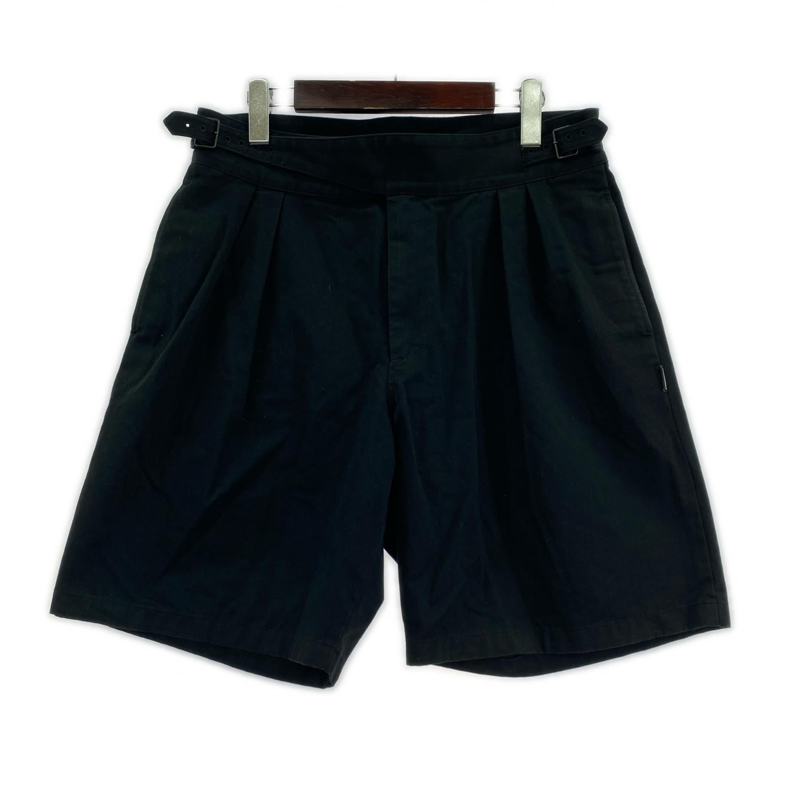 ショートパンツ 25SS GURKHA SHORT PANTS L 黒 L ブラック