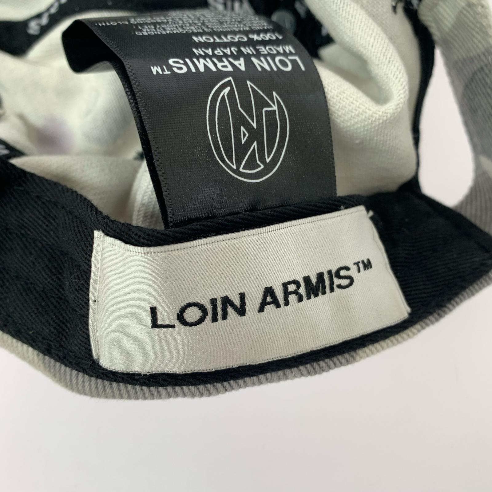 キャップ LOIN ARMIS After the war cap ダメージ加工 カモフラ グレー