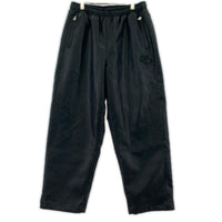 パンツ FUBU FAUX LEATHER TRACK PANTS L ブラック