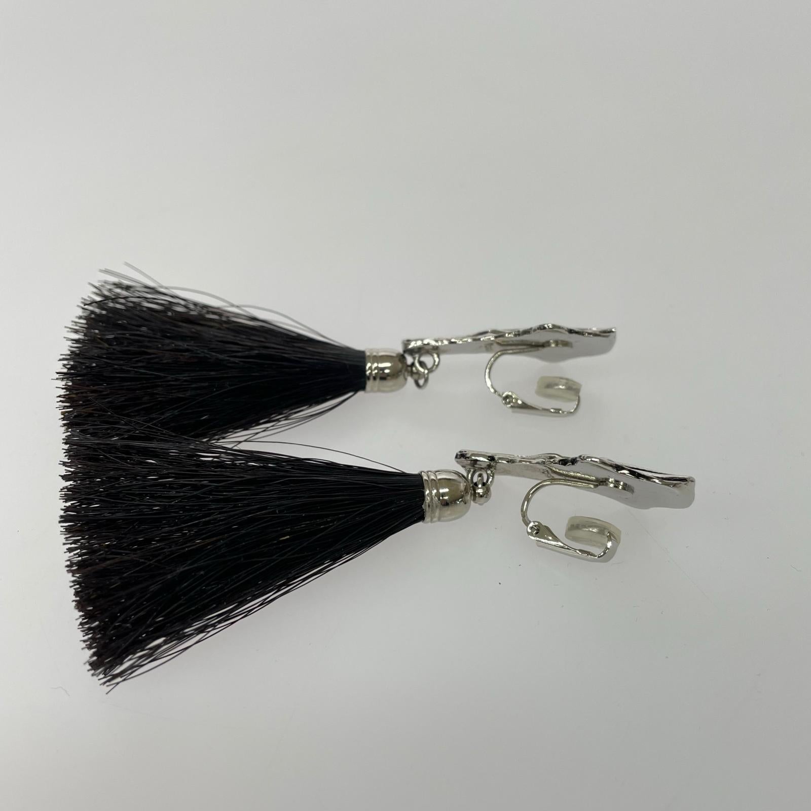 その他アクセサリー TZ241-AK927 METAL FRINGE EARRINGS シルバー