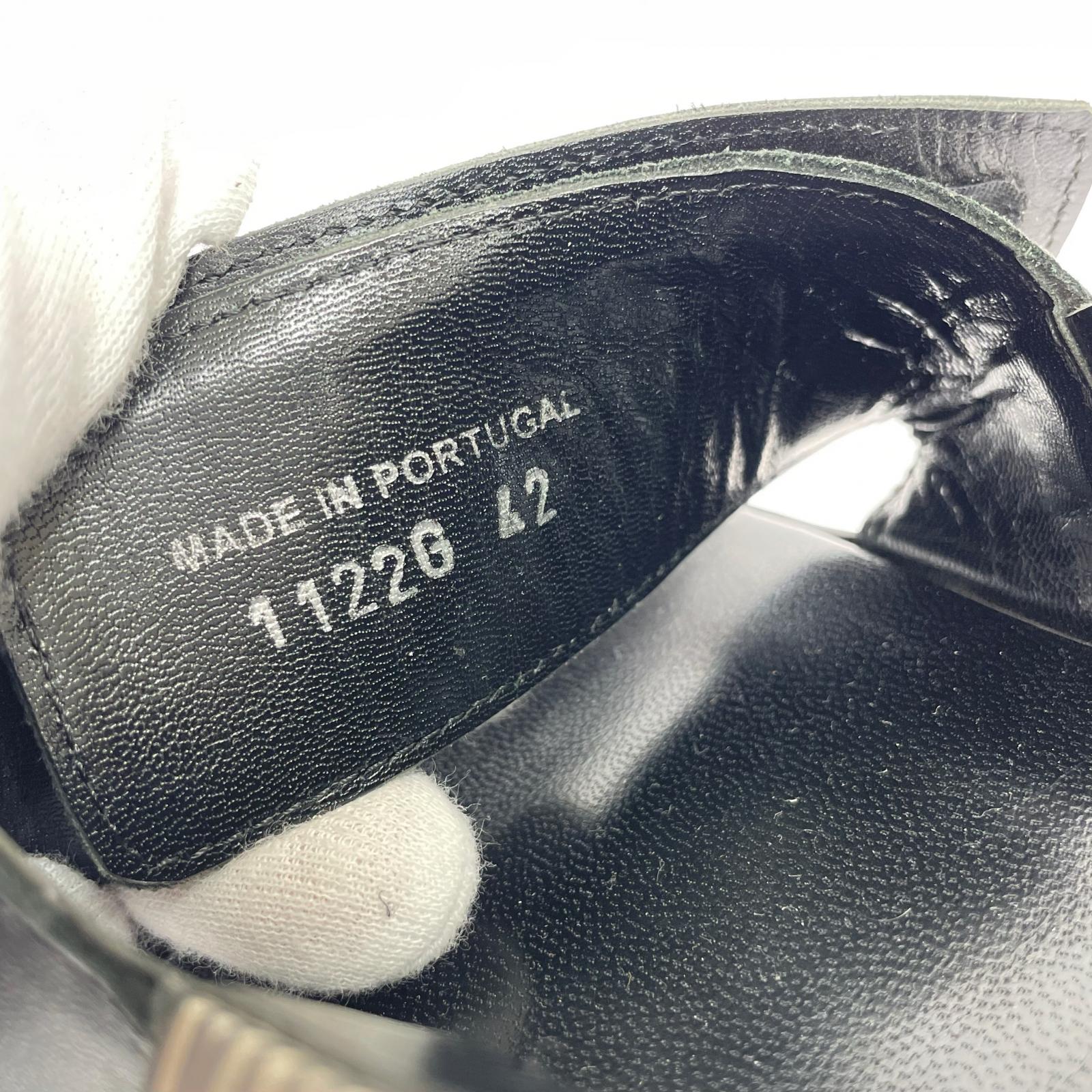 サンダル METAL SNEAKER SANDALS 42 ブラック