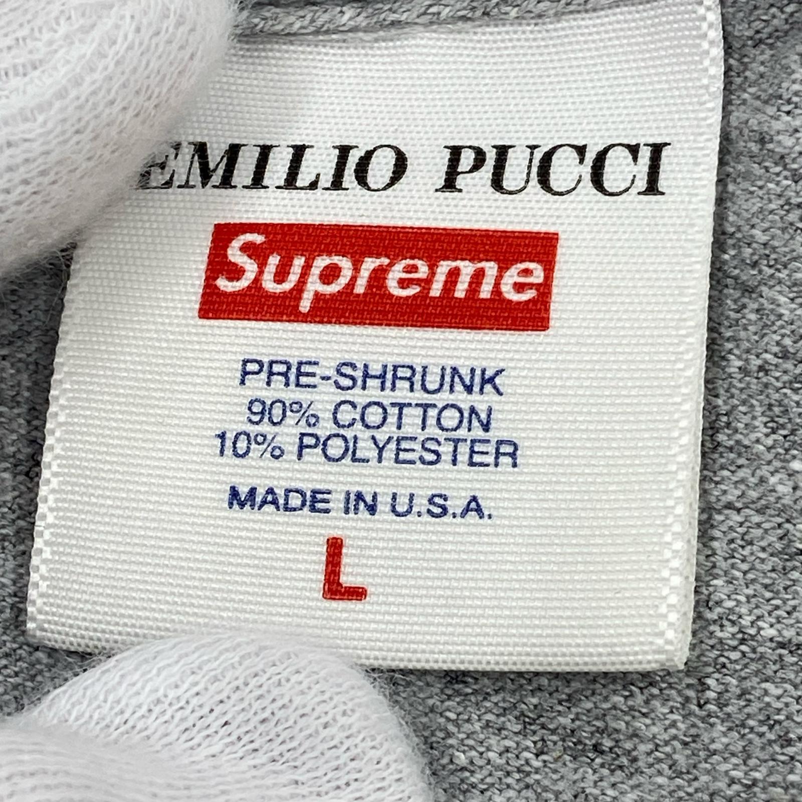 半袖Tシャツ EMILIO PUCCI グレー L L グレー