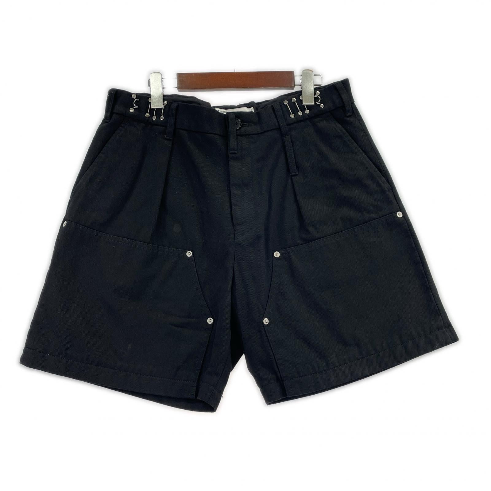 ショートパンツ CHINO HALF PAINTER PANTS ブラック