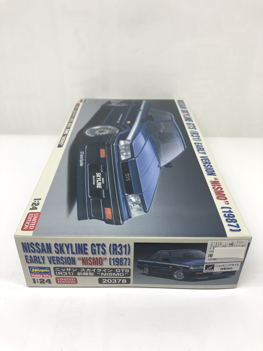 ハセガワ 1/24 スカイラインGTS R31 カープラモ・ミニ四駆