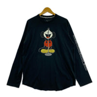 長袖Tシャツ Number(N)ine×Mickey Mouse Raglan L/S Top M ブラック