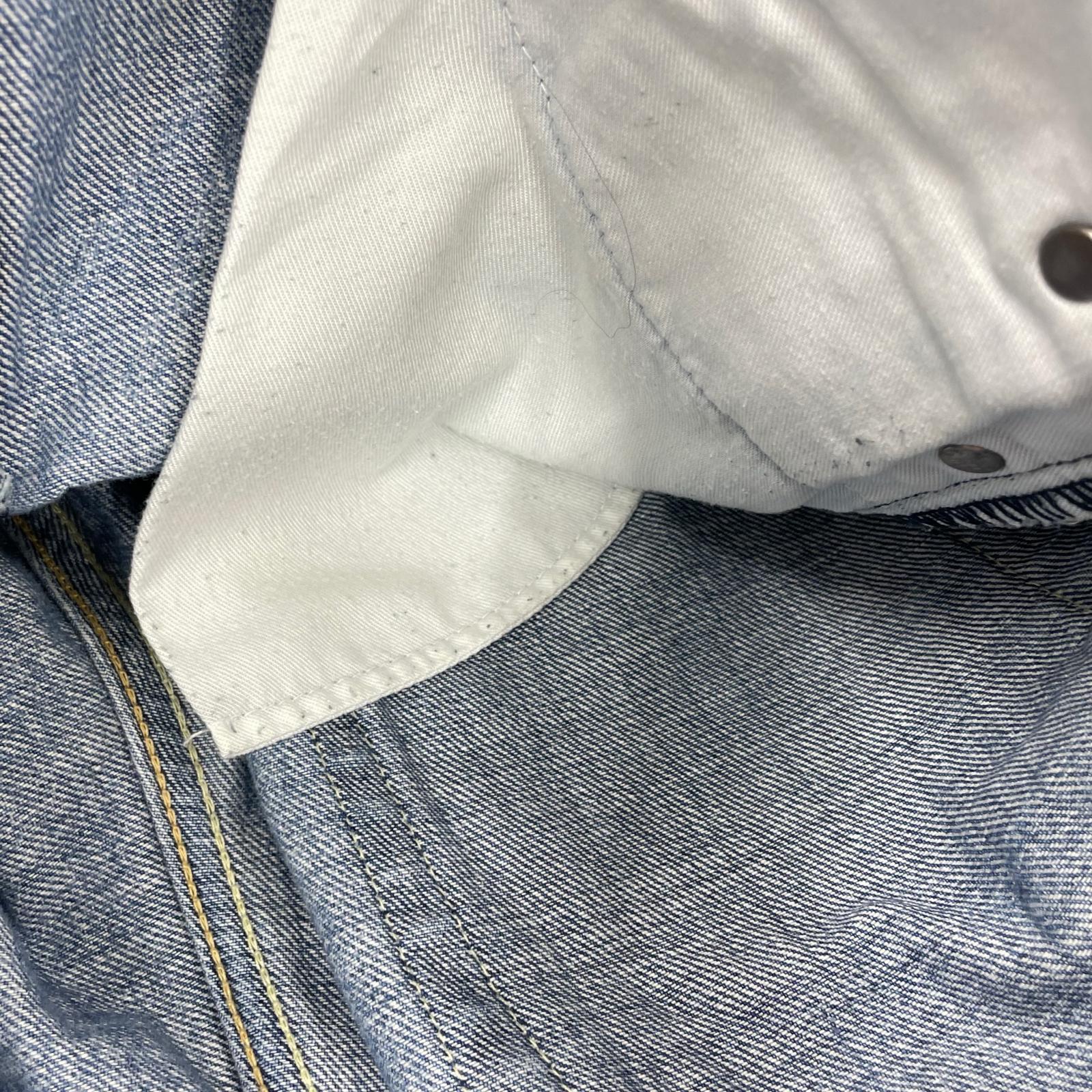 デニムパンツ アーカイブ デニムカーゴパンツ M ブルー