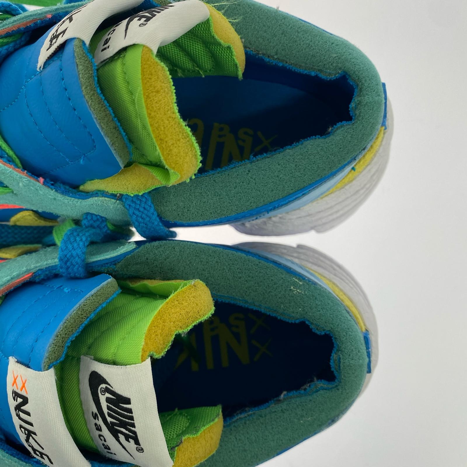 スニーカー ×KAWS×Sacai BLAZER LOW NEPTUNE BLUE 27cm 27cm (US9 UK8 1/2 EU44) ブルー