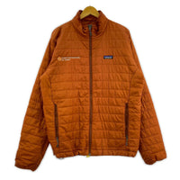 ブルゾン NANO PUFF JACKET L オレンジ