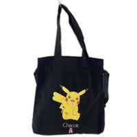 トートバッグ Chacott ピカチュウ トートバッグ ブラック ブラック