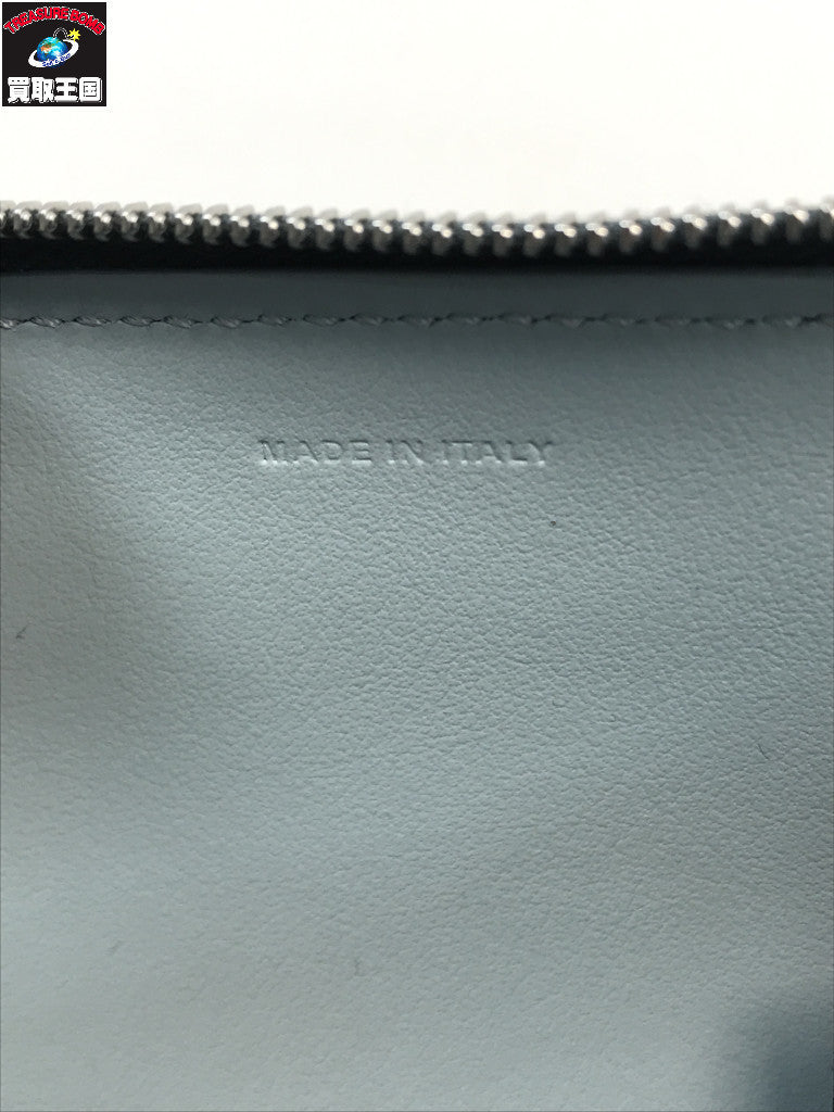 FEBDI ピーカブー カードケース ブルー