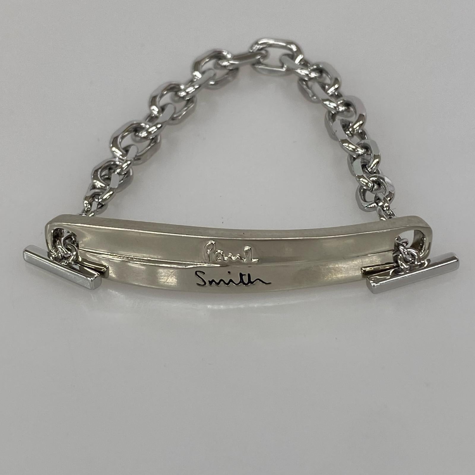 ブレスレット Paul Smith Double Ring Motif ステンレスブレスレット