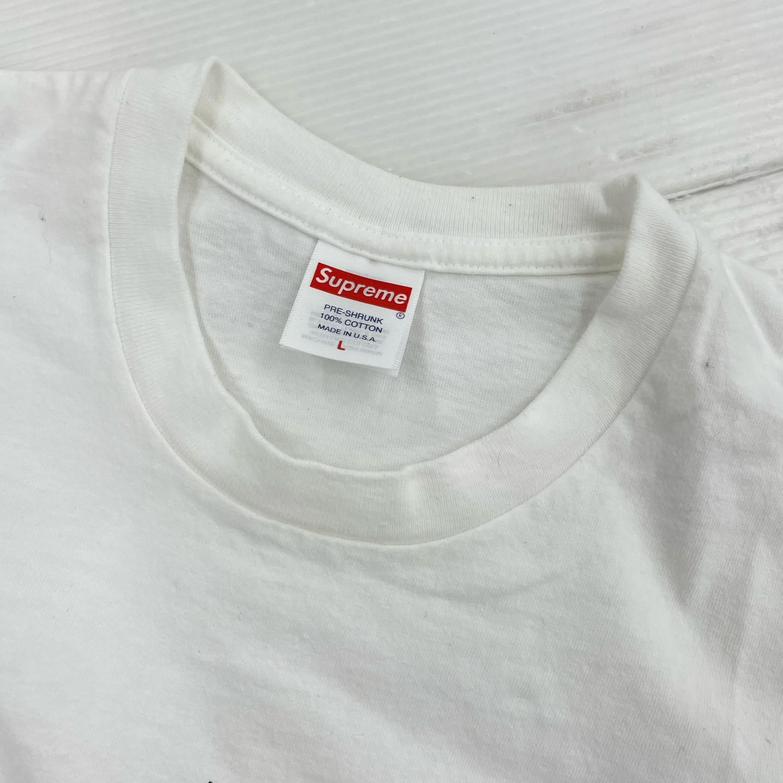 半袖Tシャツ 23ss Crown Tee/L L ホワイト