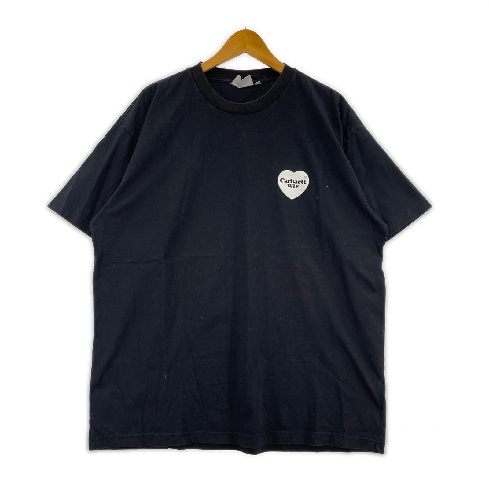 半袖Tシャツ s/s heart bandana t-shirt/L L ブラック