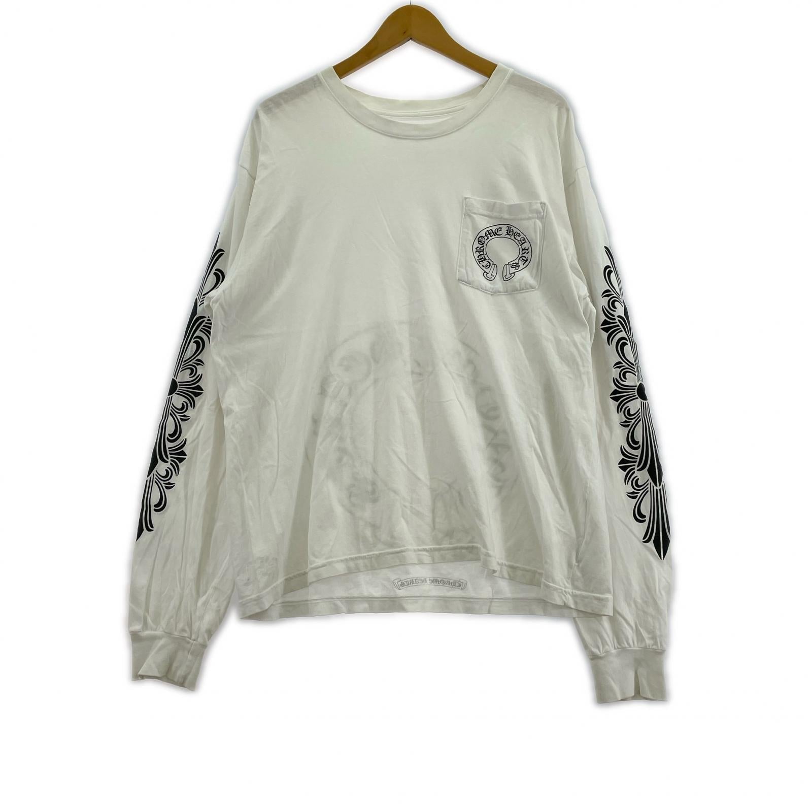 長袖Tシャツ 2212-304-0053 L ホワイト